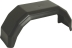 Garde-boue plastique noir 8"