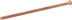 Clou cuivre 2x50mm pour extracteur à inertie - lot de 100 pcs