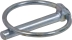 Goupilles clips 7mm - blister de 6 pcs