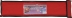 Barre de remorquage 2,5T 1,80m - lot de 6 pcs