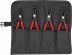 Pinces droites et coudées pour circlips intérieur et extérieur de 19/60mm - pochette de 4 pcs
