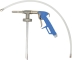 Pistolet pneumatique pour insonorisant tête aluminium