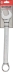 Clé mixte de 29mm tête polie - carte