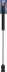 Lance simple 700mm à tête réglable avec buse calibre 0,80 pour nettoyeurs HP - carte