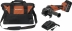 Meuleuse d'angle 125mm 20V - 1 batterie 5Ah Li-ion - chargeur - sac de transport
