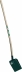 Pelle bordeaux 21cm avec manche 130cm