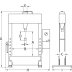 Presse d'atelier électro-hydraulique 60T avec vérin double effet