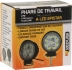Phare de travail rond LED 10/32V 27W 1800 lumens faisceau large