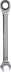 Clé mixte droite à cliquet de 18mm 72 dents - carte