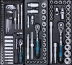 Servante d'atelier 7 tiroirs composée de 147 outils - modules PVC