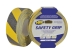 Ruban adhésif de sécurité antidérapant noir et jaune 25mmx18m