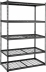 Etagère rayonnage d'atelier à emboîter 4 tablettes grillagées 1670x910x450mm max 800kg