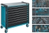 Servante d'atelier assistent® avec assortiment - 378 pièces