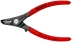 Pince circlips extérieurs reglable coudée a 90° de 3 a 10mm