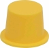 Bouchons coniques - 6,5 - jaune - lot de 1000 pcs