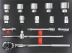 Module mousse 534x395mm métal douilles/cliquet 3/4" - 14 pcs