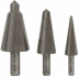 Foret conique sur tige de 6/8/10mm 14 à 30mm - coffret de 3 pcs