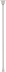Canne d'aspiration 1100mm IBC 56x4 pour aspiration raccord SEC