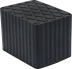 Cale en caoutchouc 160x120x120mm Cale en caoutchouc 160x120x120mm