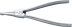 Pince droite 200mm pour circlips extérieur