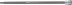 Douille mâle pour arbre moteur VAG 3/8" 6 pans 6mm