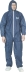Combinaison de protection jetable SPP avec capuche 50 g/m² bleu XL - lot de 50 pcs