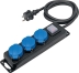 Bloc 3 prises 230V avec capuchons