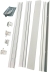 Kit de pose en saillie pour dalle 600mm