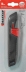 Cutter 19mm métallique lame auto rétractable trapézoïdale - lot de 12 blisters