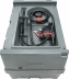 Cuve de ravitaillement gasoil PE 400L avec kit pompe à gasoil 12V 40 l/min et pistolet manuel