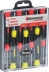 Tournevis de précision plat et Phillips® 50mm - boîte de 7 pcs