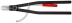 Pince pour circlips intérieurs Alésage de 252 à 400mm - 580mm