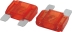 Fusible enfichable maxi 50A rouge - blister de 2 pcs