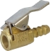 Embout de gonflage en laiton pour tuyau Ø6mm