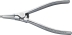 Pince droite 180mm pour circlips extérieur 19/60mm