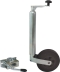 Roue jockey jante PVC 48mm course de 170mm 150kg + bride 48mm