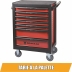 Servante d'atelier 7 tiroirs rouge/noir 675x450x980mm