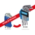 Clés Torx® alésées courtes de TT10 à TT50 - étui pivotant de 9 pcs
