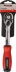 Cliquet 1/2" 72 dents réversible avec bouton poussoir - carte