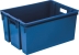 Bac de rangement bleu 50L 560x410x295mm Bac de rangement bleu 50L 560x410x295mm