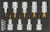 Module mousse plein 9 douilles mâles Torx®