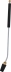 Lance 700mm avec buse rotative calibre 0,80 pour nettoyeurs HP