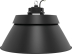 Lampe gamelle High Bay 100W 16000lm avec réflecteur aluminium et détecteur
