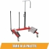 Porte roues de tracteur hydraulique mobile 1,5T