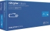 Gants jetables ambidextres nitrile 240mm 0,06mm bleu T8 - lot de 100 boîtes de 100 pcs
