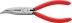 Pince coudée 160mm demi-ronde gainée