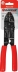 Pince à sertir 230mm cosse isolée et non isolée gainée PVC - carte