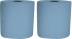 Ouate bleue 1000 formats 3 plis 260x350mm - lot de 2 bobines