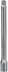 Rallonge 1/4" 100mm - carte