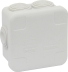 Boîte de dérivation étanche carrée 60x60x40mm - lot de 10 pcs